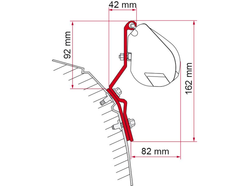 VW T4 F35 markisefeste