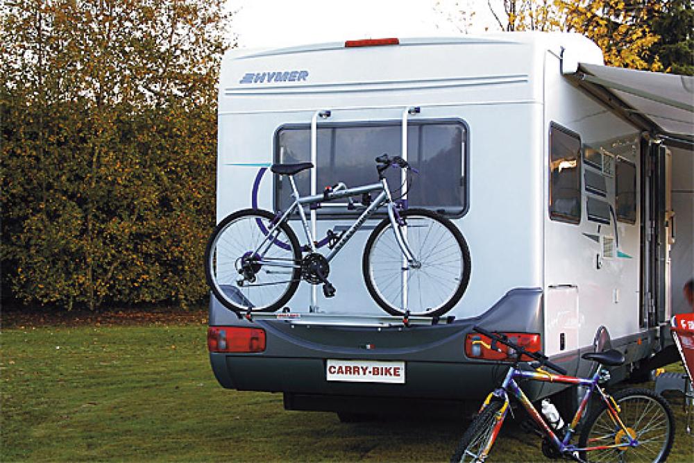 Sykkelstativ Carry-Bike Pro Hymer/Dethleffs Bakvegg Medium innfestning