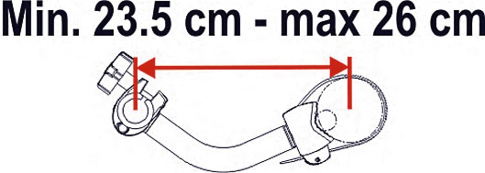 Sykkelholder Pro 2 Rød