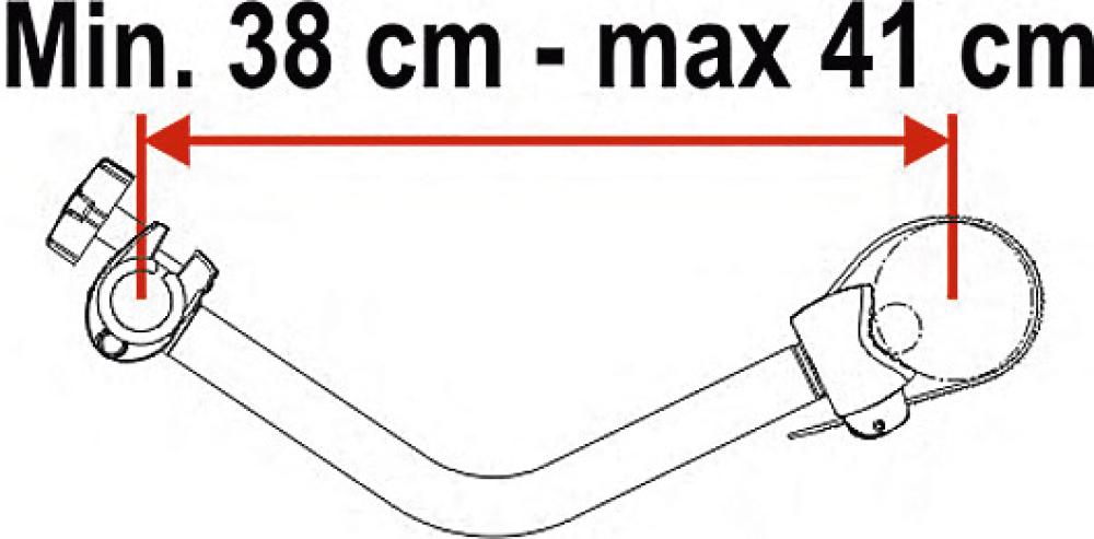 Sykkelholder Pro 3 Rød