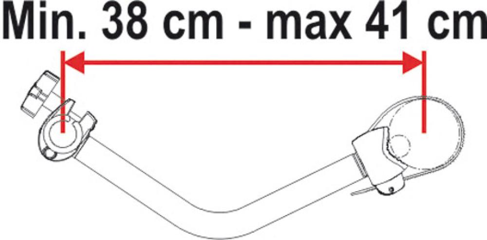 Sykkelholder Pro 3 Rød