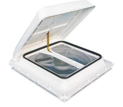 Turbo-Vent Takluke 400 x 400 mm Hvit