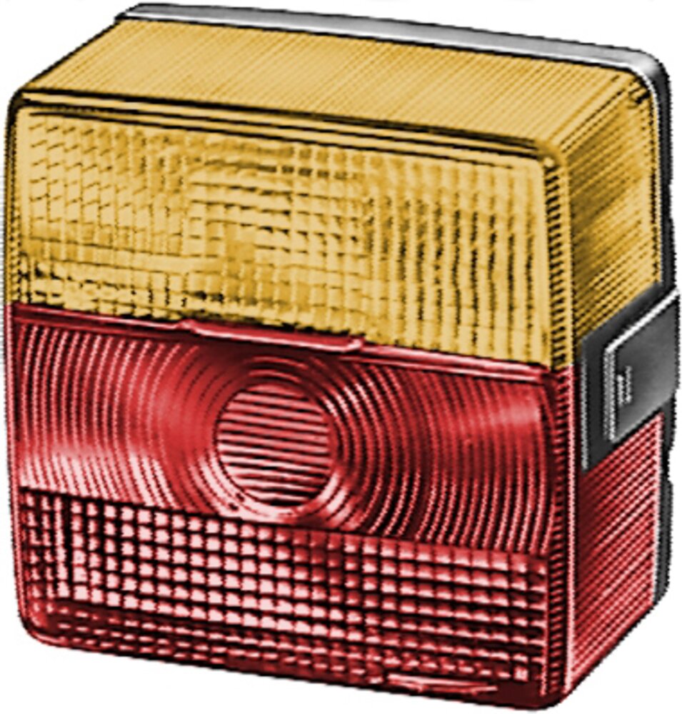 Glass baklykt H/V HELLA