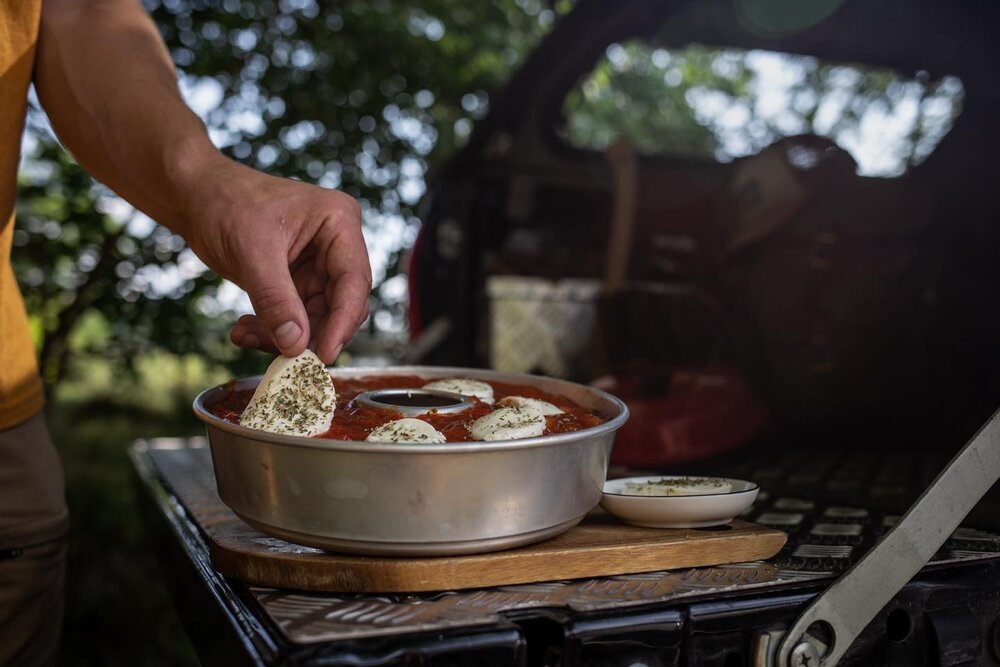 Silikonform til Omnia fritidsovn Rød