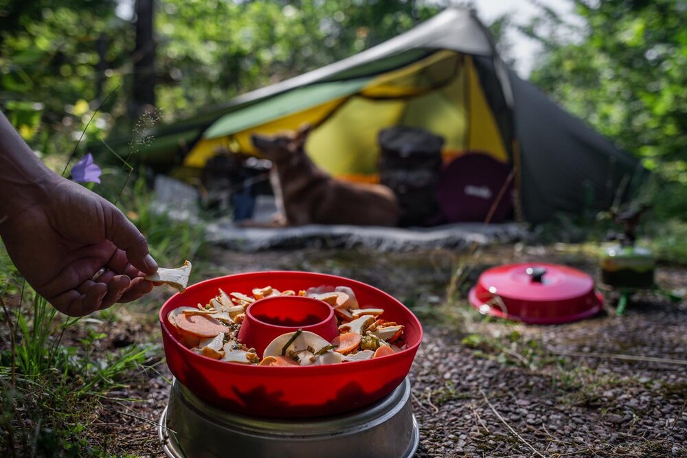 Silikonform til Omnia fritidsovn Rød