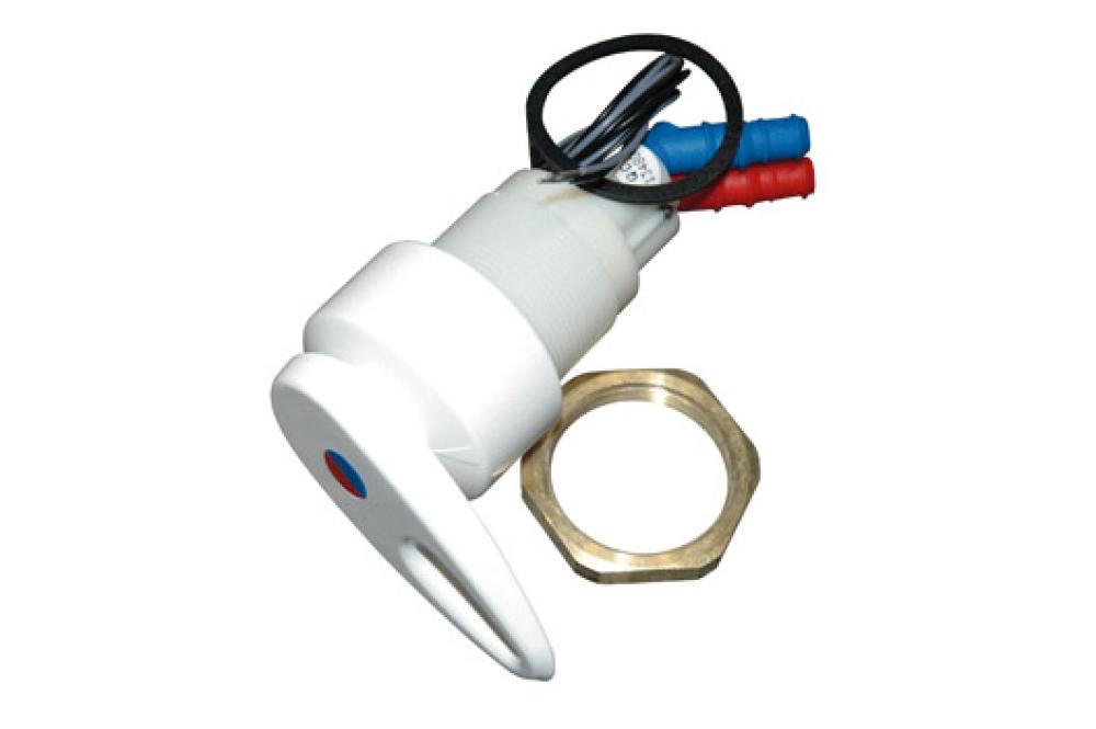 Kran blande for dusj hvit