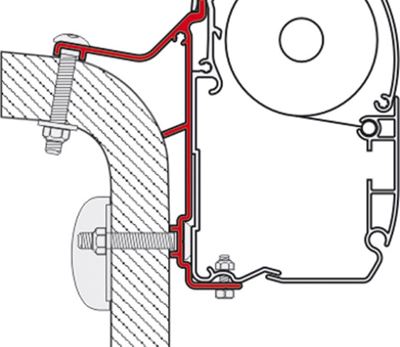 Kit Hymer Van/B2 Markisefeste