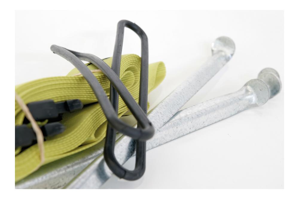 Stormsikring INACA gul, sett a 2 stk