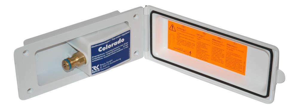 Inntak vann COLORADO. 0,7 bar. Hvit. Gardena. Reic