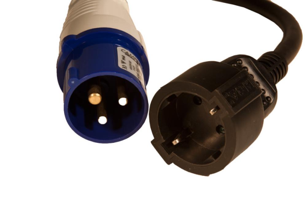 Omvendt adapter CEE-hann 0,4 m