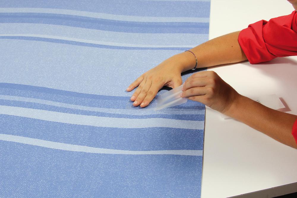 Reparasjonssett til markiseduk 8 x 15 cm