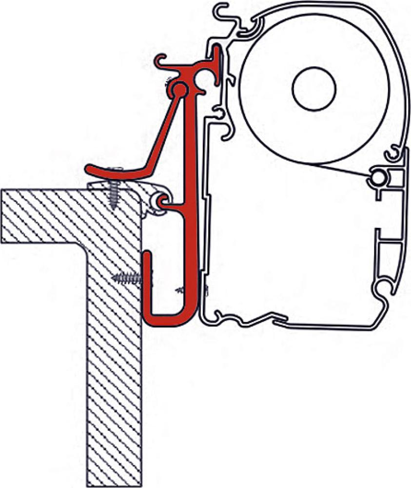 Feste markise KIT CARAVAN