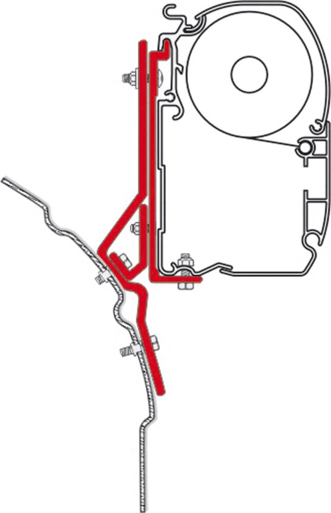 Feste Markise kit VWT4