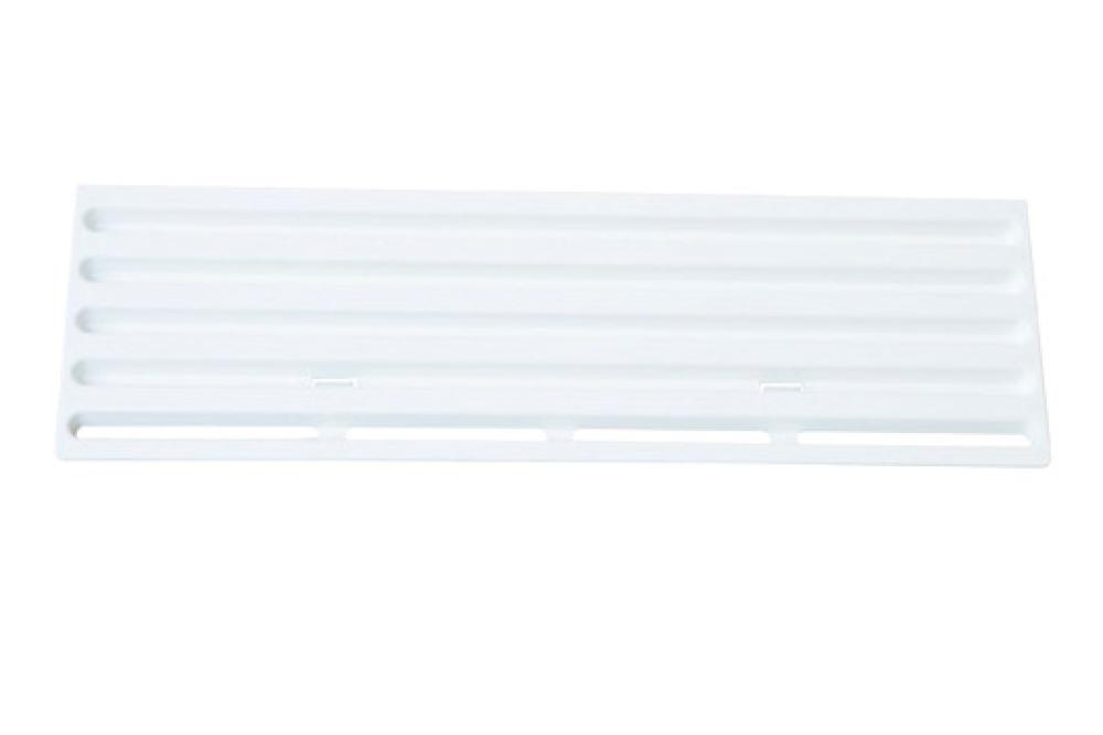 Vinterdeksel nedre 435 x 130 mm Hvit