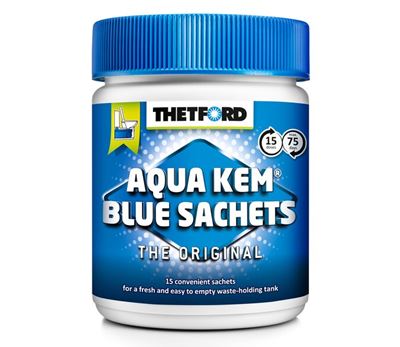 Aqua Kem Blue Sachets Sanitærvæske 15 doser
