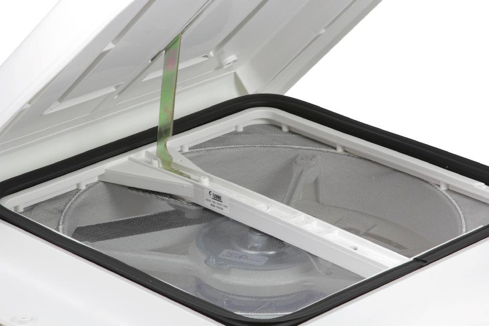 Turbo-Vent Premium Crystal Takluke m/12 V motor 400 x 400 mm