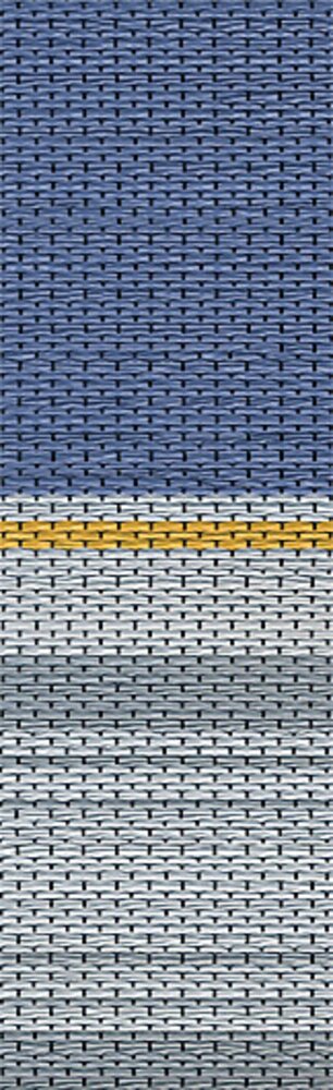 Matte telt 2,5m Rull SMÅLAND HÖ grå og gul