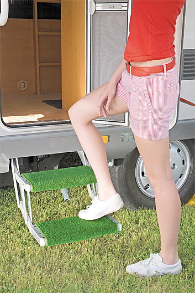 Clean Step Matte for Stigtrinn - Grønn