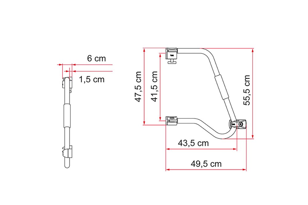 Security 46 PRO Håndtak