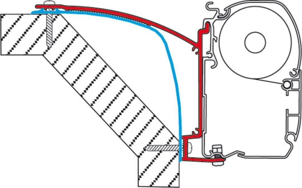 Feste markise Kit Laika Ecovip 07