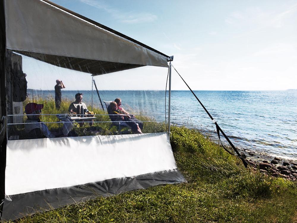 Vegg Thule 8-serie m/vindu H=2,6-2,8m RainBlock