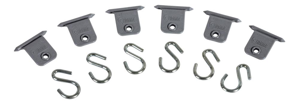 Opphengskroker 6 stk