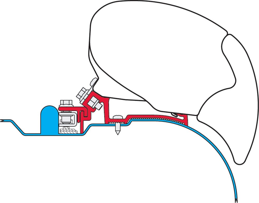Feste markise Kit Iveco Daily H2