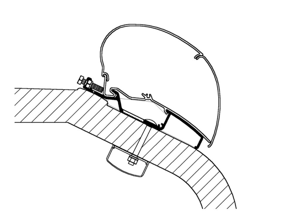 Adapter Omnistor LMC Liberty TI 6-serien 4,5 m