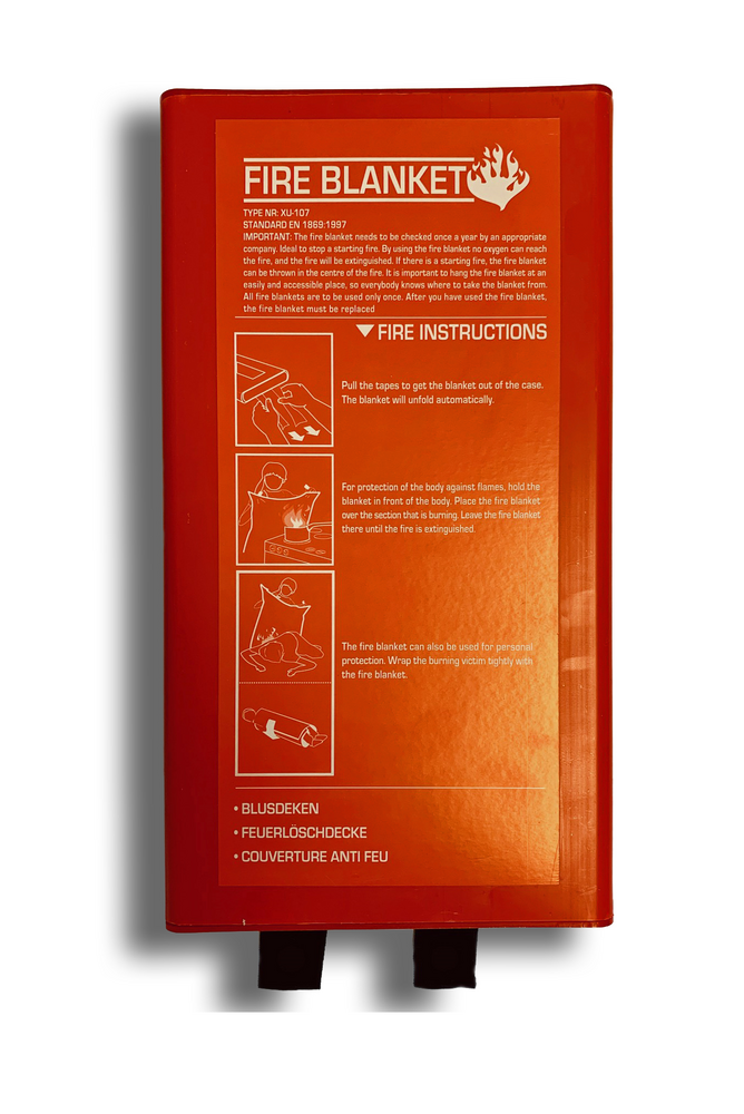 Brannteppe 100 x 100 cm