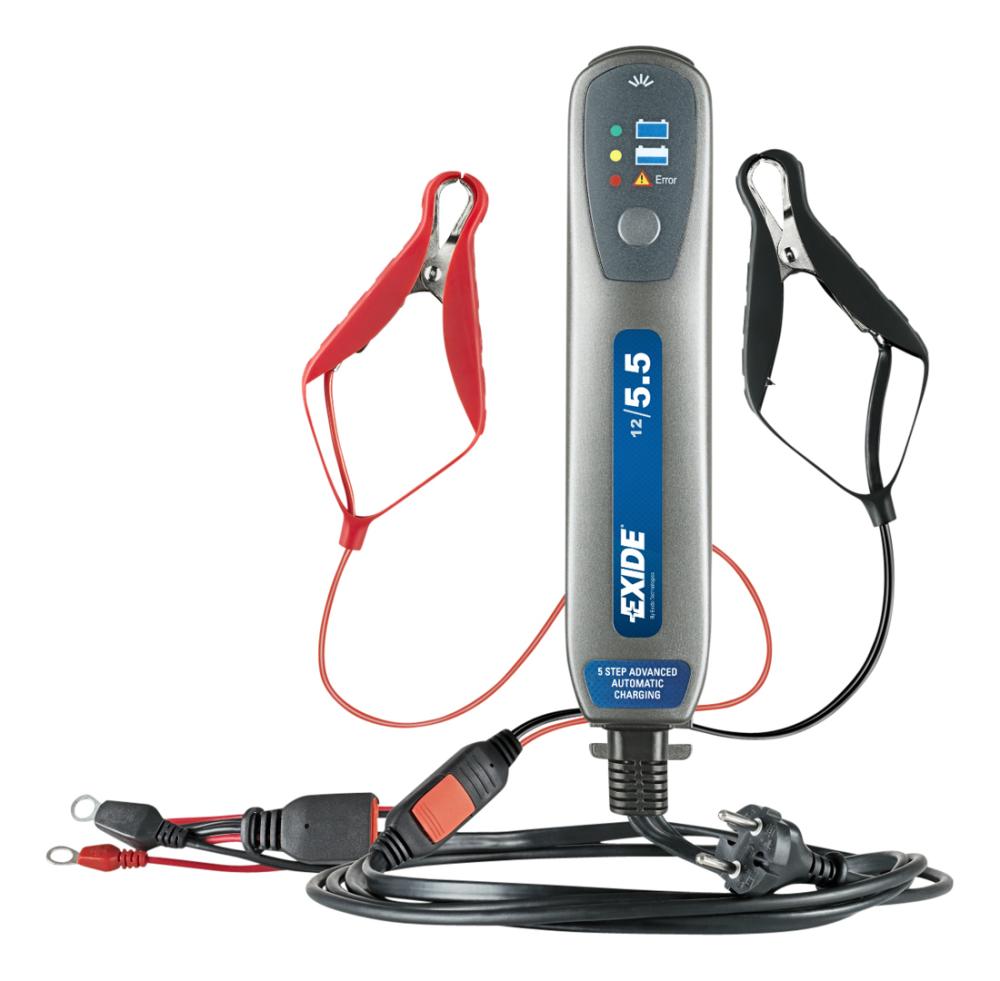 Batterilader 12V-5,5A