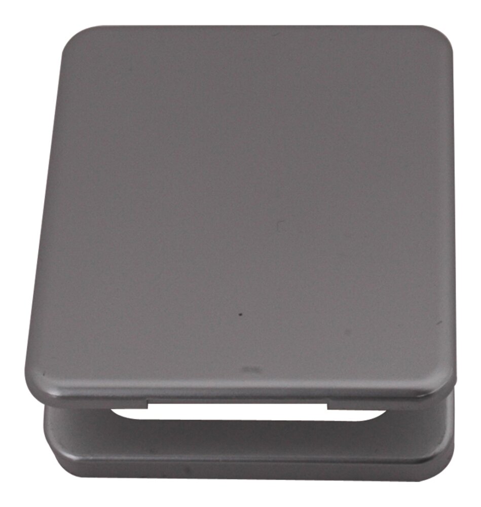 Ramme bryter enkel m/lokk. Sølv C-line C-Line