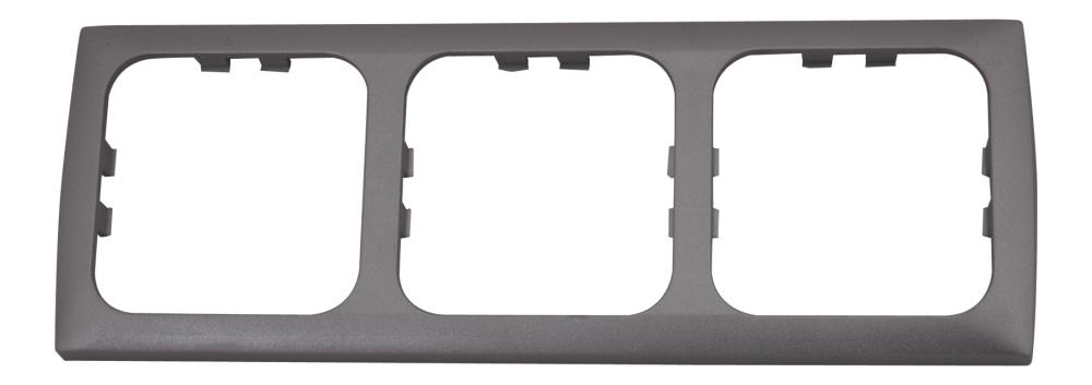 Ramme bryter trippel. Sølv C-line C-Line