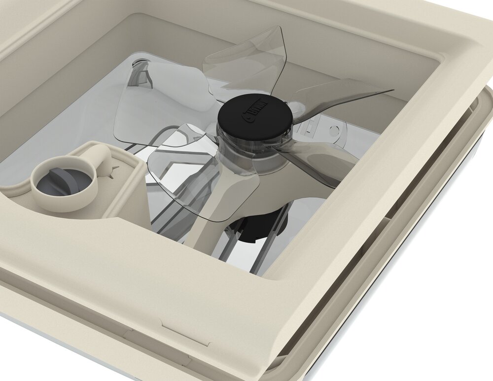 Turbo-Vent Takluke 280 x 280 mm Crystal