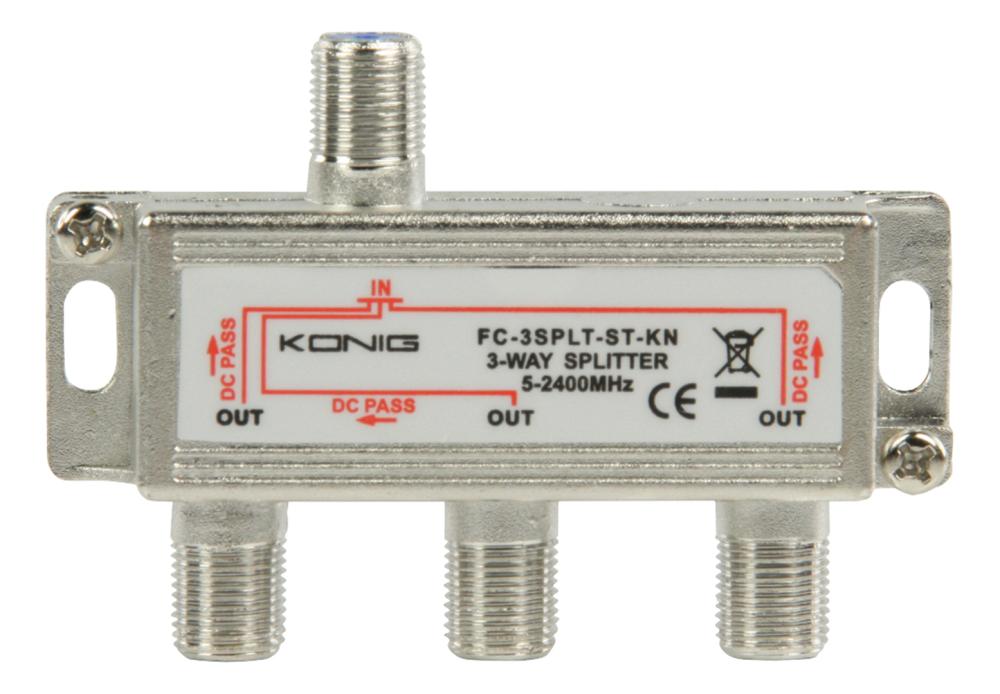 Splitter F-splitter 1 inngang 3 utganger