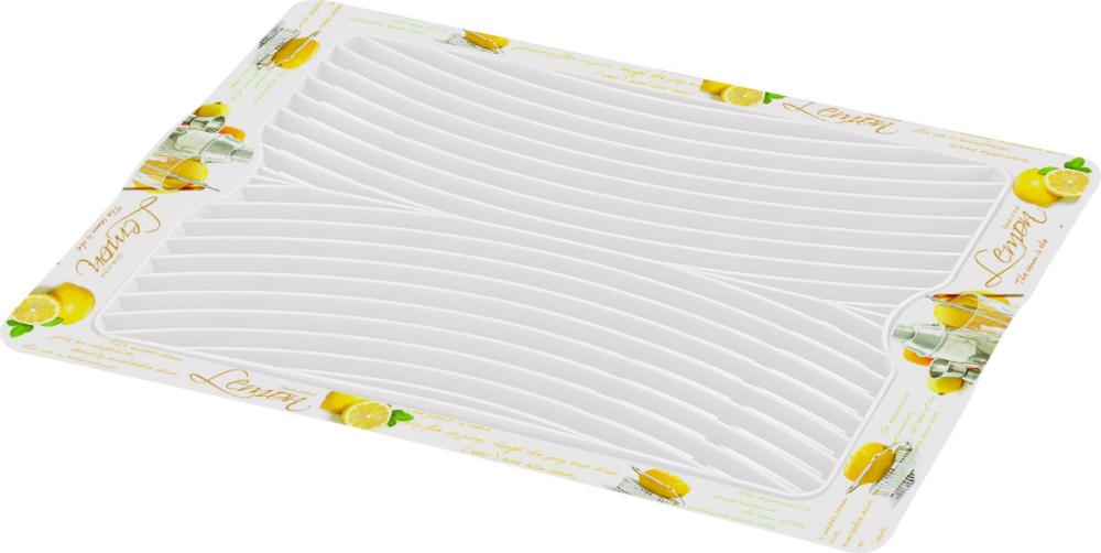 Skjærefjøl m/drenering hvit