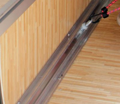 Garage Bars Corner fiamma 200x5, 5x5 cm