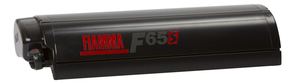 F65 S Markise Deep Black kassett 400 Royal Grey