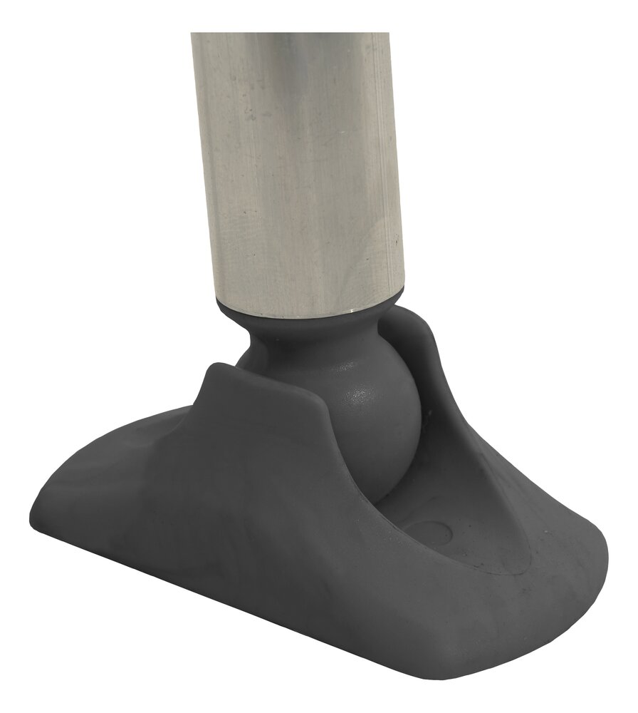 Campingbord 110x70 cm Grå