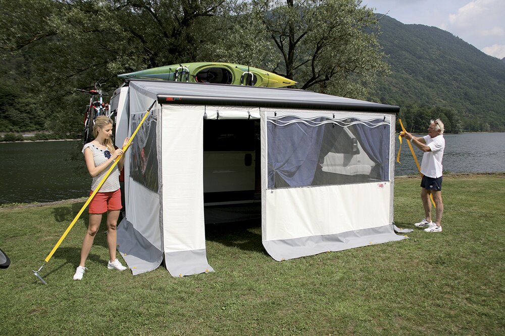 Bardunsett til Fiamma markise gul 2 stk a 3 m