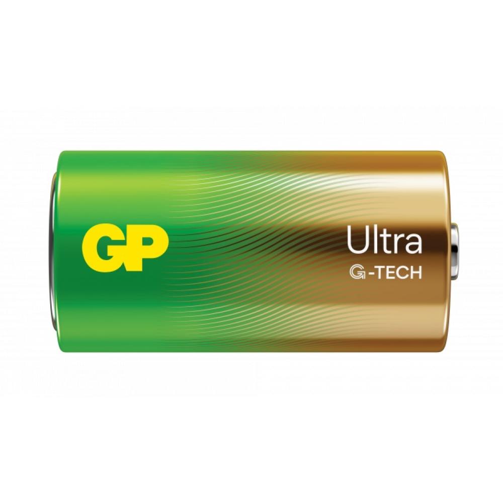 Husholdningsbatteri GP Ultra Alkaline C 2 stk