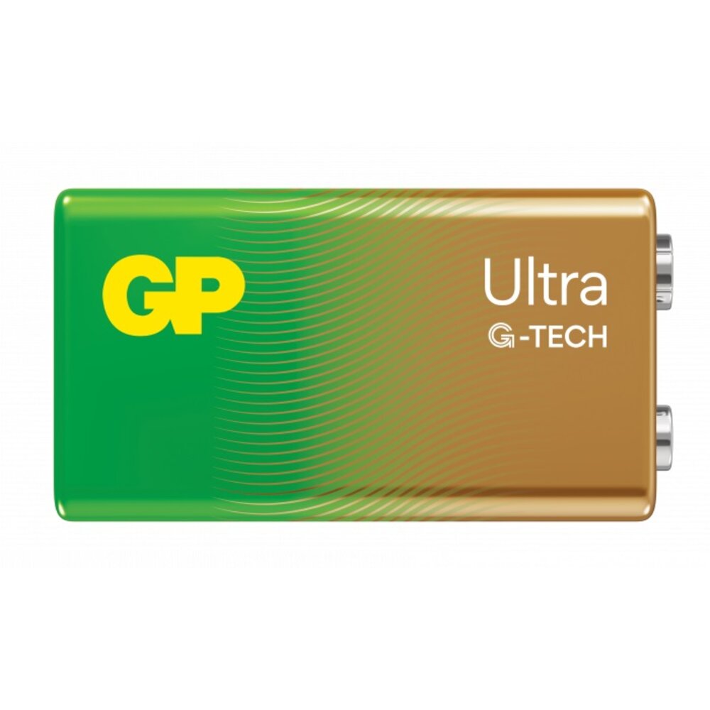 Husholdningsbatteri GP Ultra Alkaline 9 V