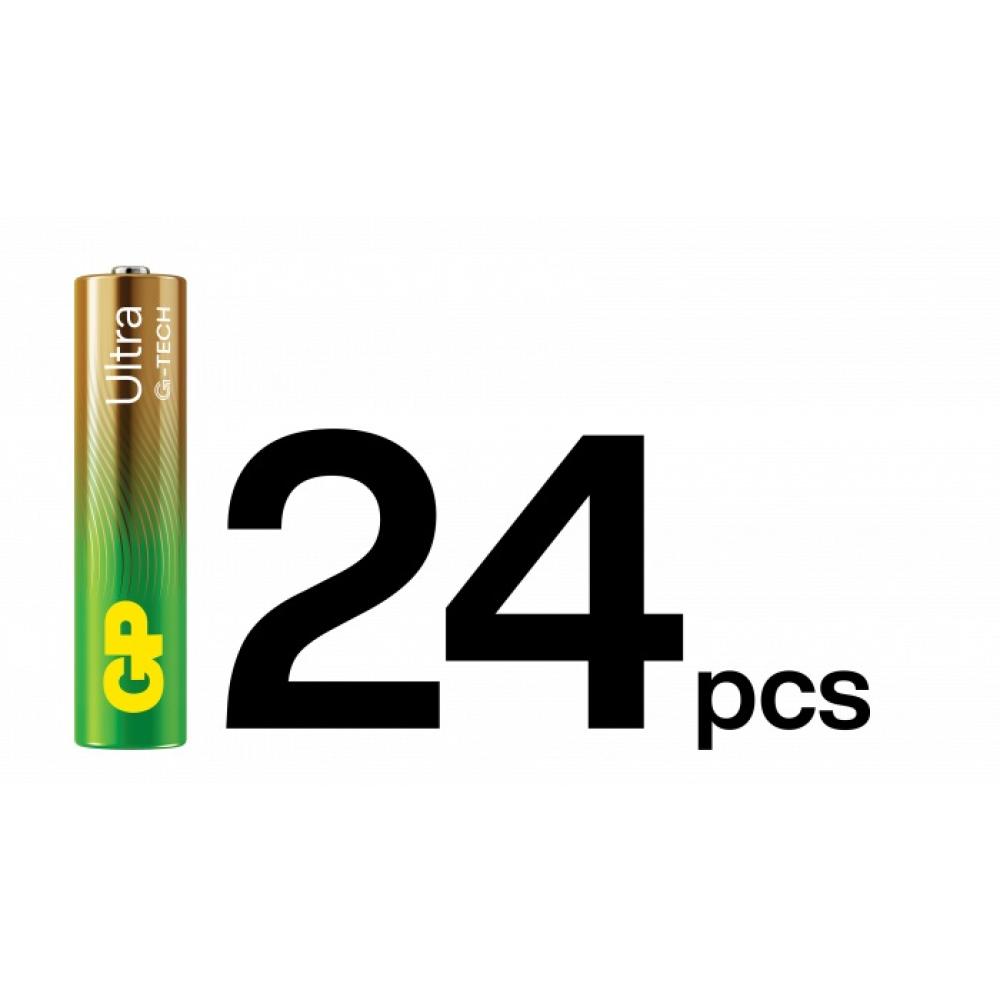 Husholdningsbatteri GP Super Alkaline AAA 24 stk