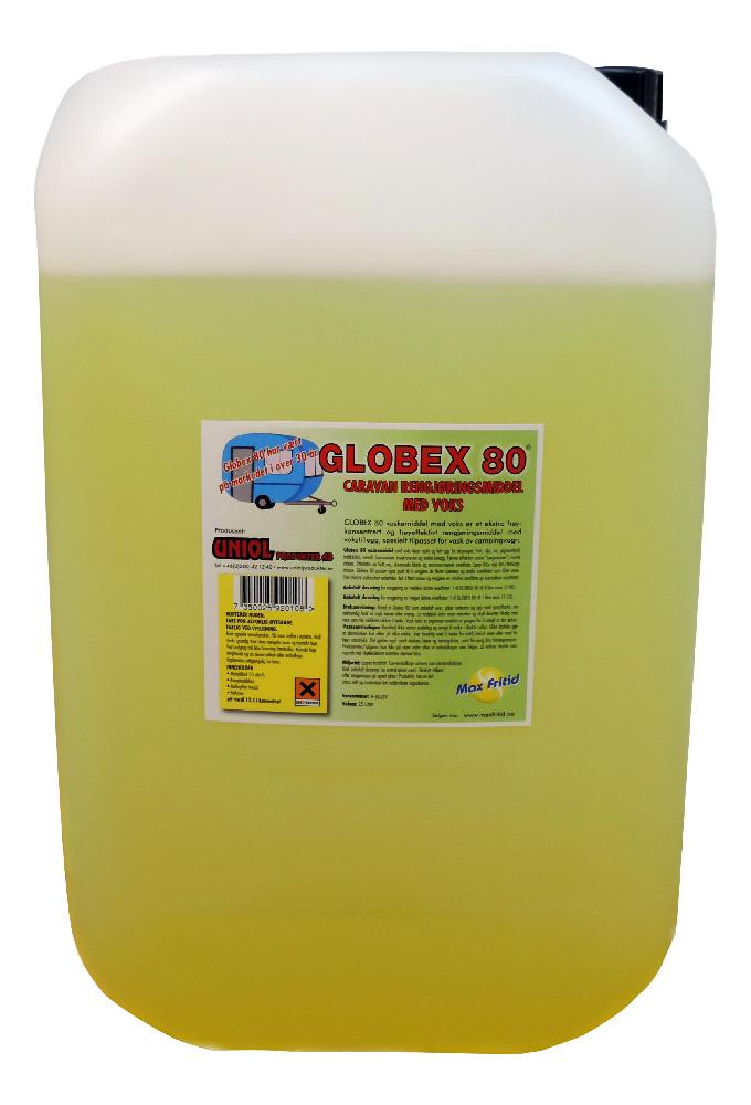 GLOBEX 80 Vaskemiddel 25 l m/voks