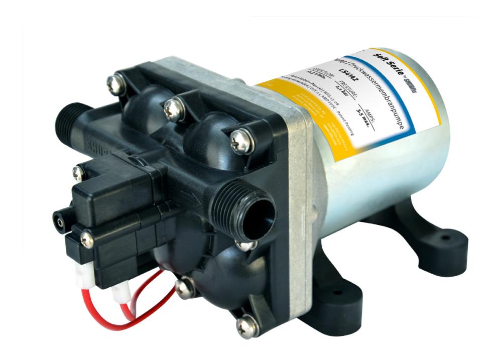 Trykkpumpe SHURFLO Soft LS4142 11,3 l / 2,1 bar