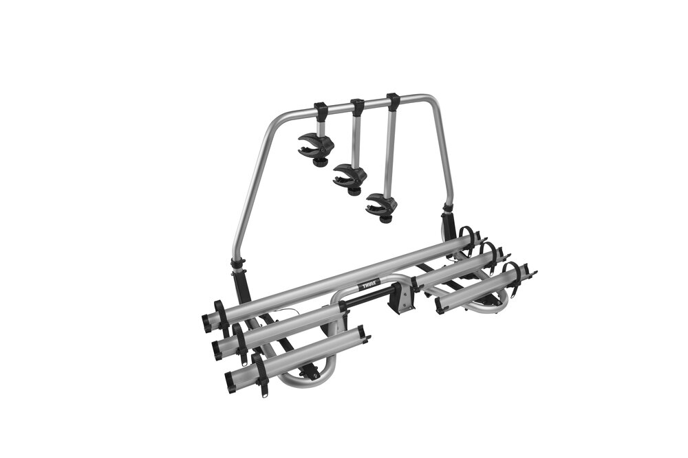 Utbyggingssett Caravan Superb til tredje sykkel Sølv