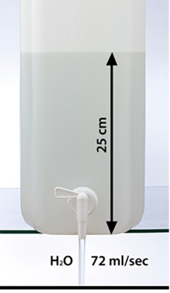 Vannkanne med kran 10L