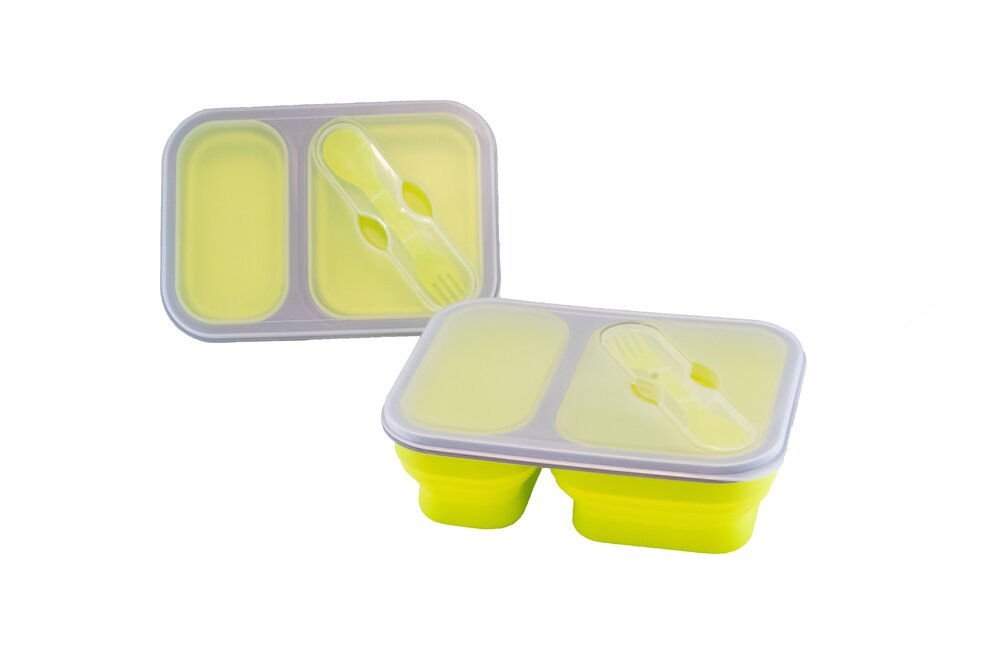 Matboks Sammenleggbar Grønn 2 stk