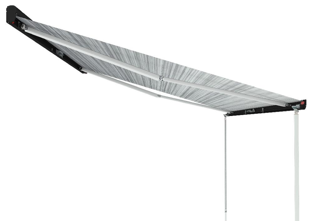 Markise F45 S Deep Black kassett 450 Deluxe Grey