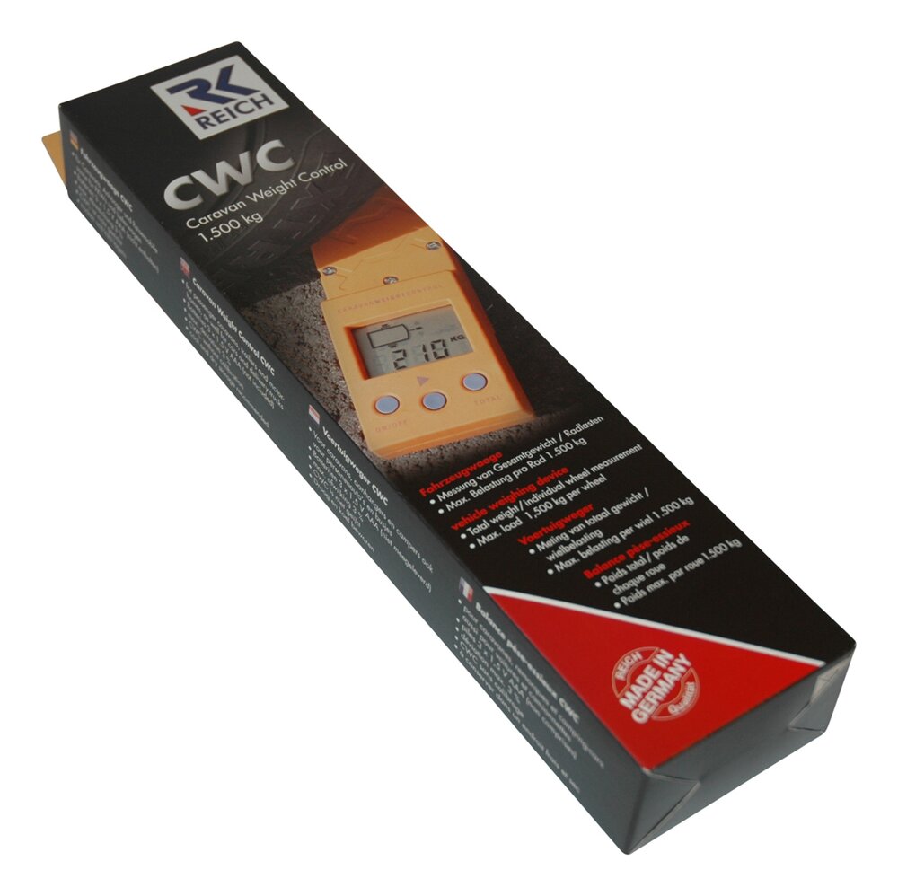 Vekt kjøretøy Caravan Weight Control 1500 kg REICH