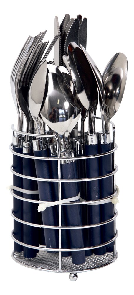 Bestikksett i kurv 24 deler